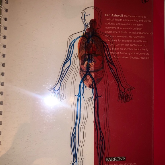 🫀 ⚕️Barron's The Anatomy Student's Self-Test Visual Dictionary Book Interactive - Picture 4 of 9